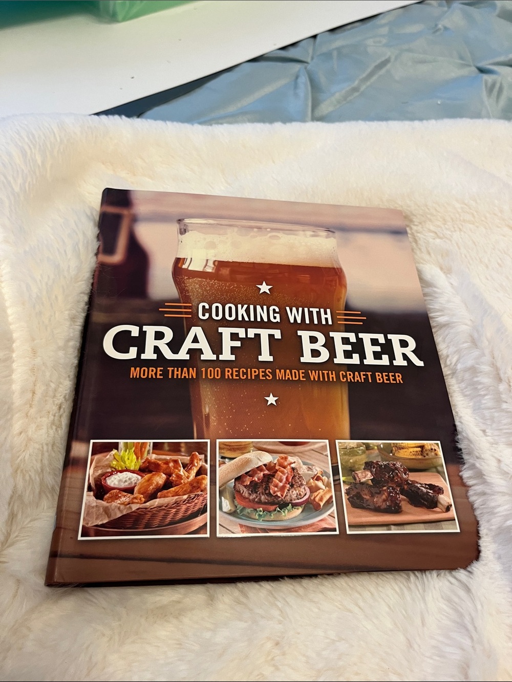 Cooking with Craft Beer Cookbook with more than 100 recipes for the beer lover.
